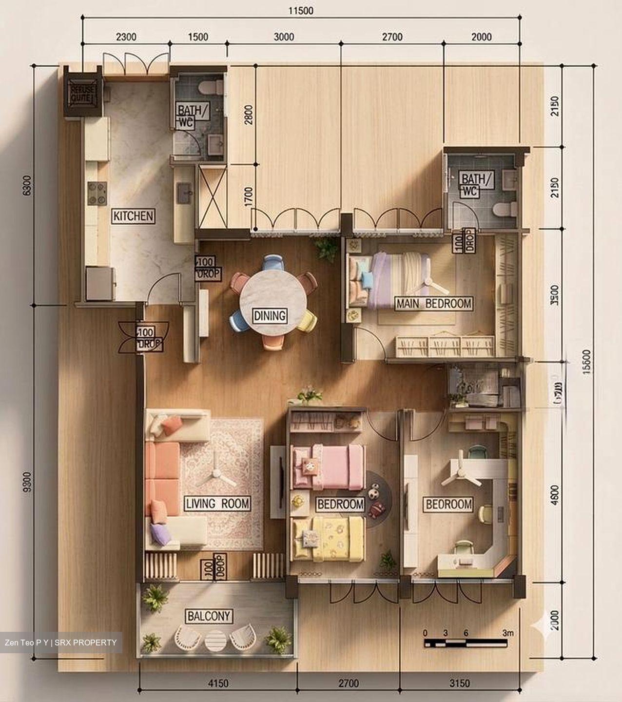 Blk 605 Eunos Rainbow (Bedok), HDB 5 Rooms #580804461